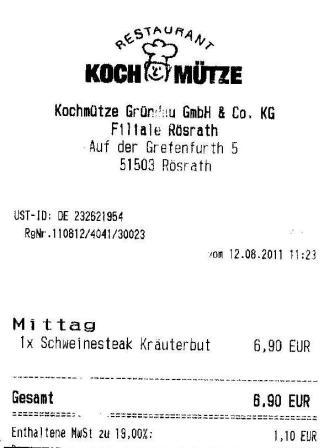 mzag Hffner Kochmtze Restaurant